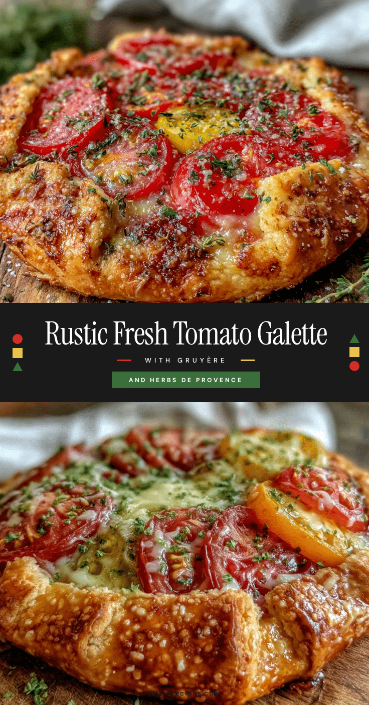Rustic Fresh Tomato Galette recipe