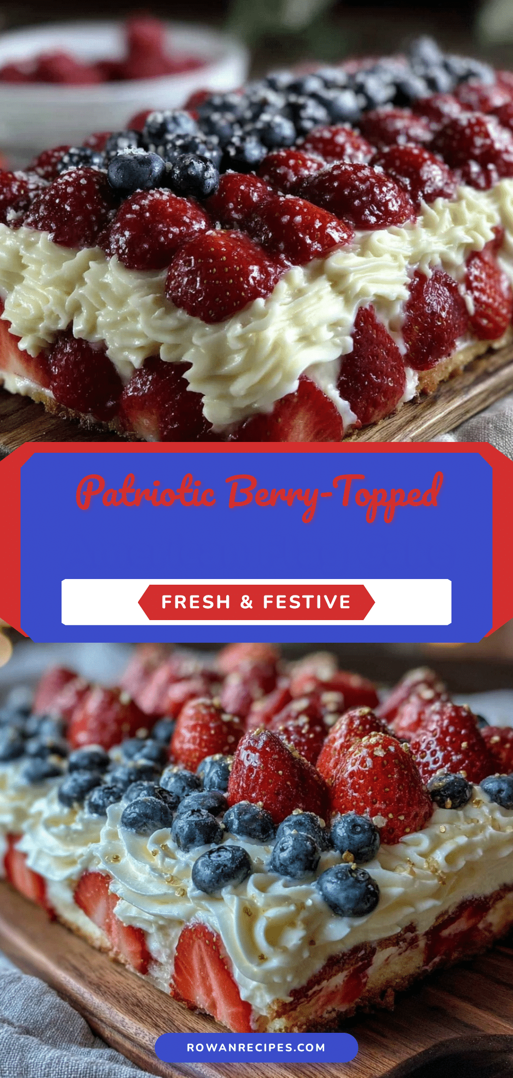 american flag sheet cake recipe