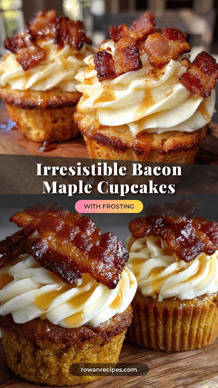 bacon maple cupcakes recipe