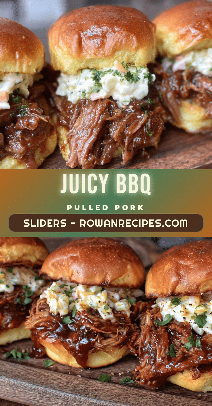 BBQ pulled pork sliders recipe