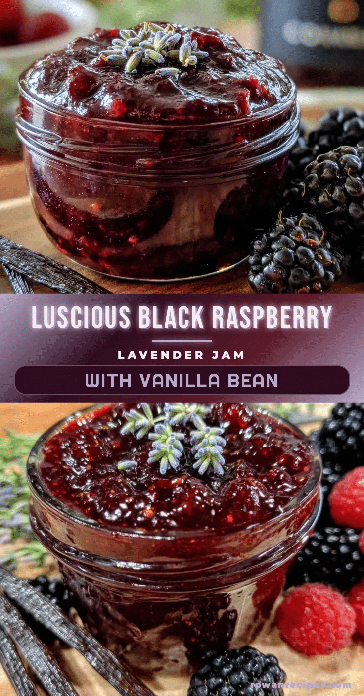 black raspberry lavender jam recipe