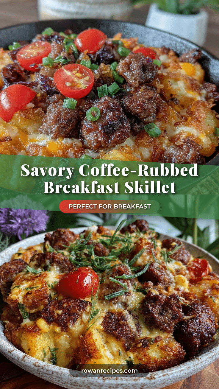 coffee-rubbed breakfast skillet recipe