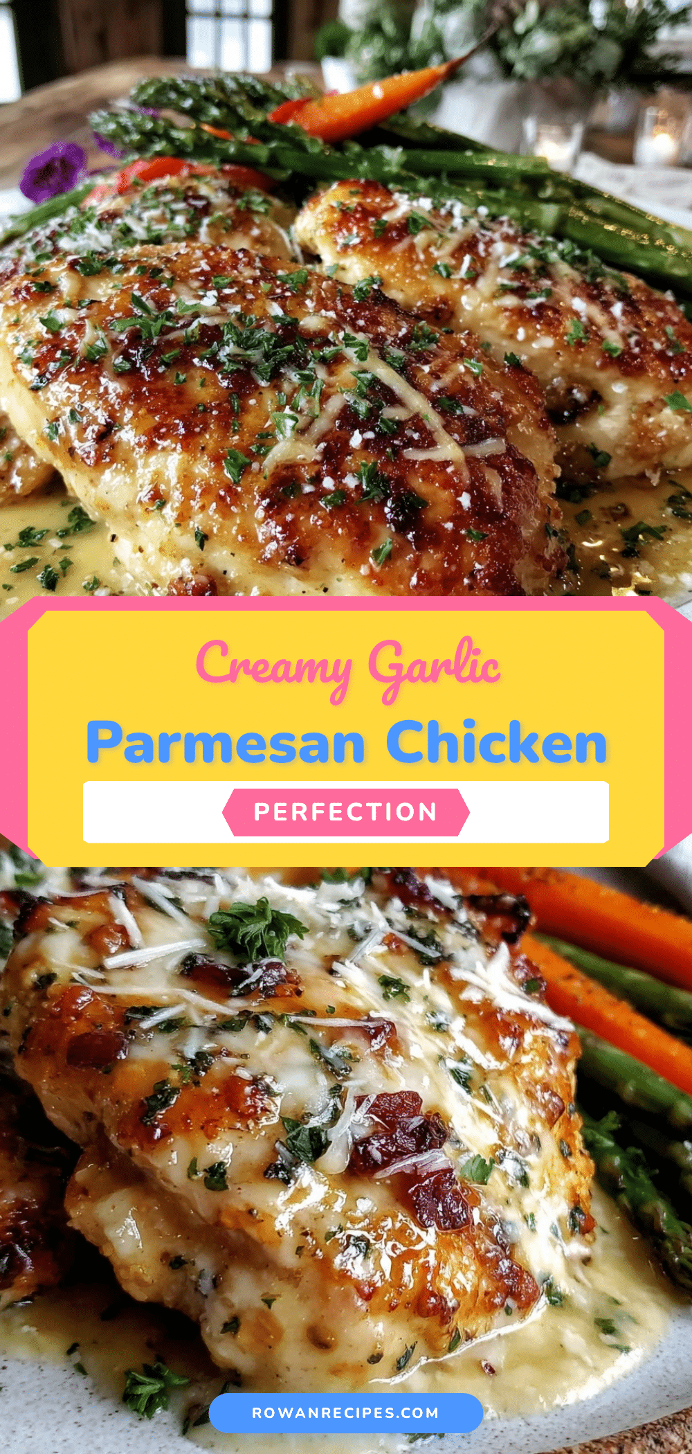 creamy garlic parmesan chicken recipe recipe