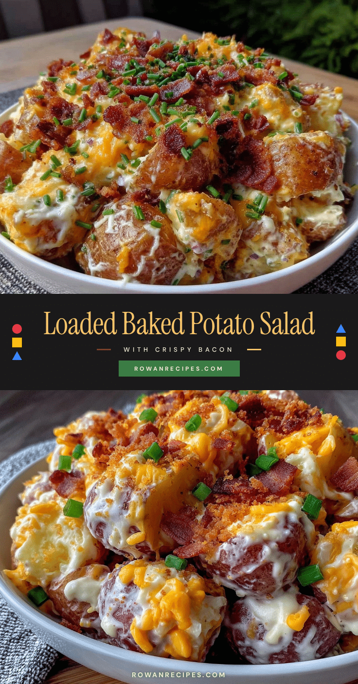 creamy loaded baked potato salad recipe