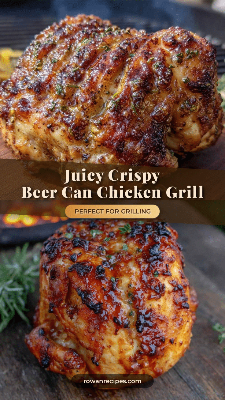 crispy beer can chicken on the grill recipe