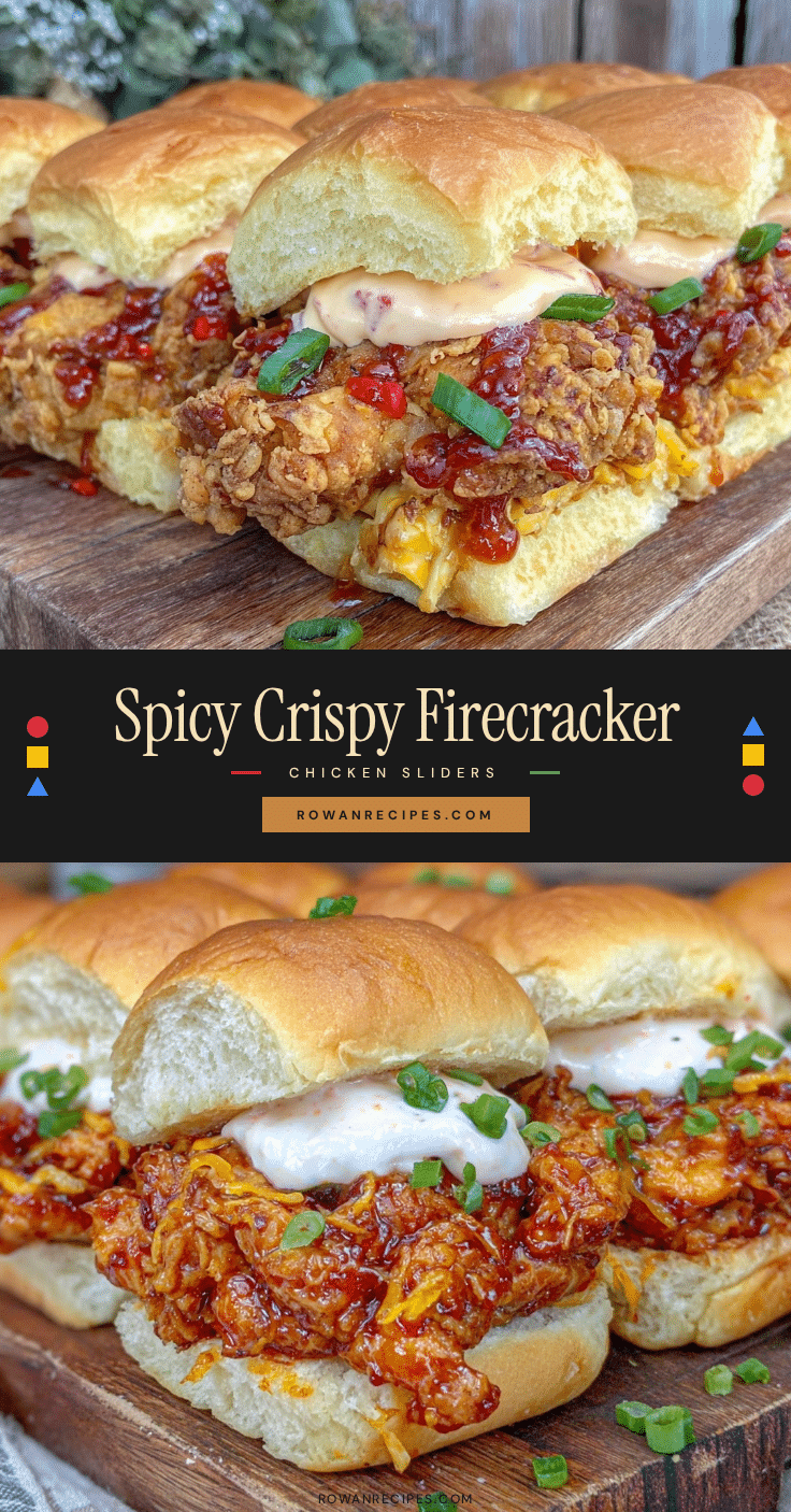 crispy firecracker chicken sliders recipe