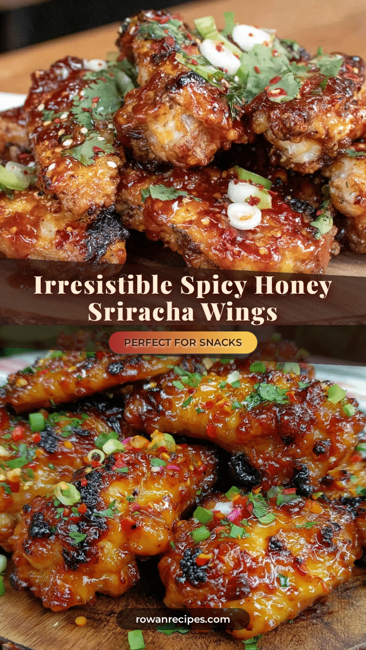 crispy spicy honey sriracha grilled chicken wings recipe