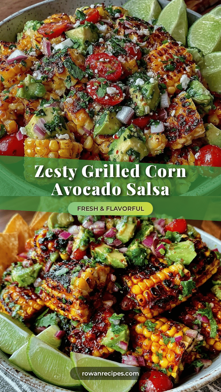 fresh grilled corn and avocado salsa recipe