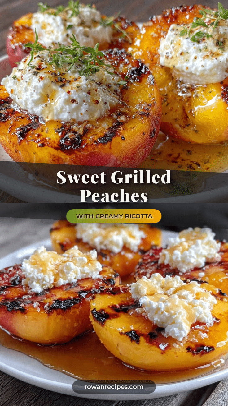 fresh grilled peaches recipe recipe