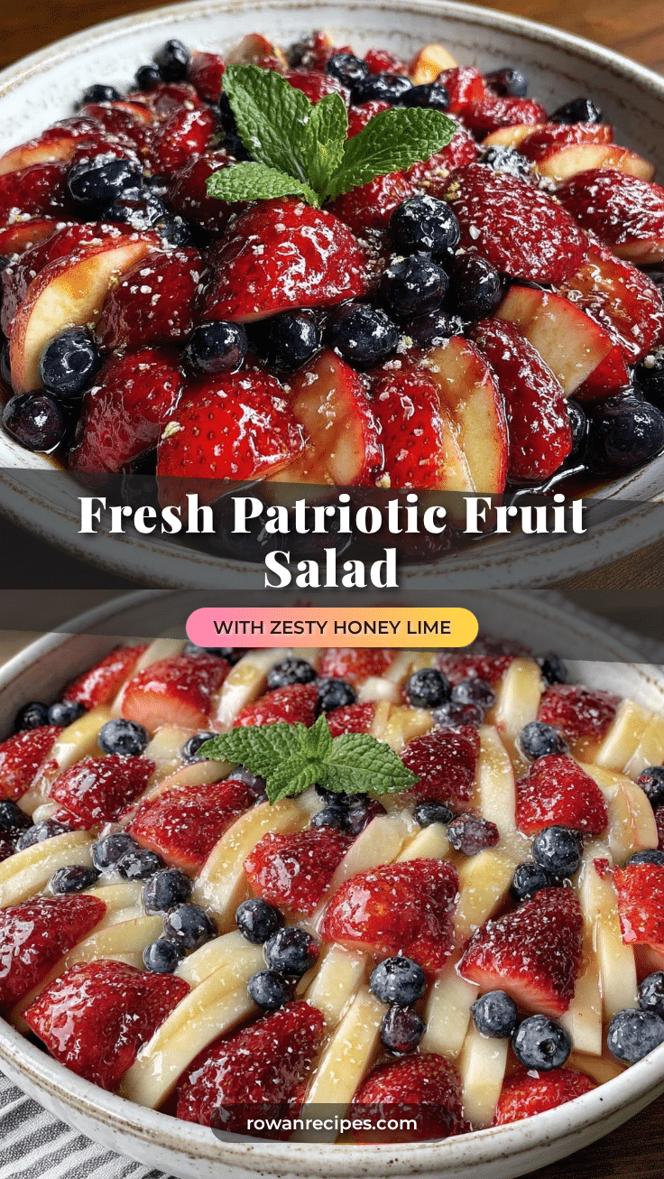 fresh patriotic fruit salad recipe