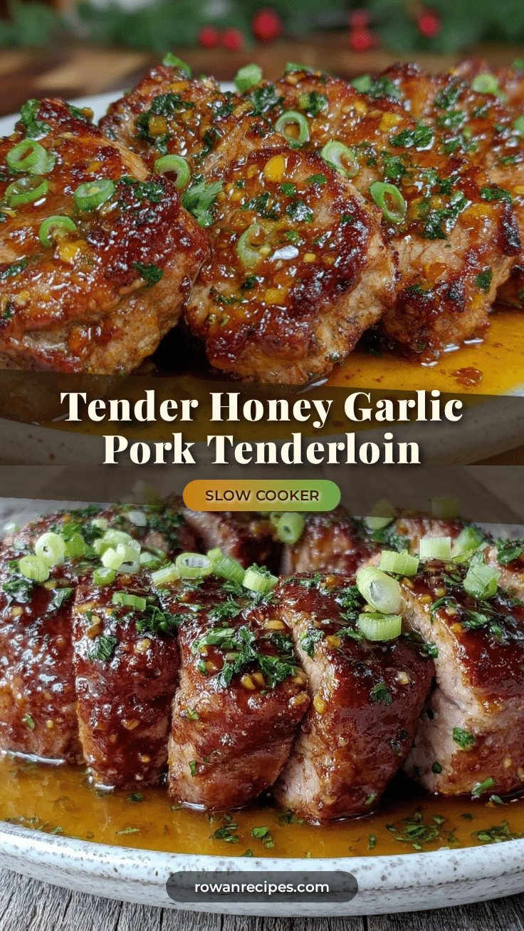 honey garlic pork tenderloin slow cooker recipe recipe