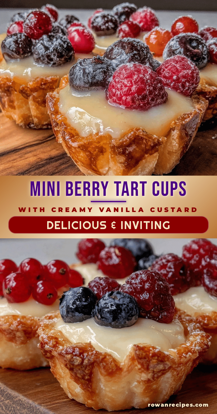 mini berry tart cups recipe