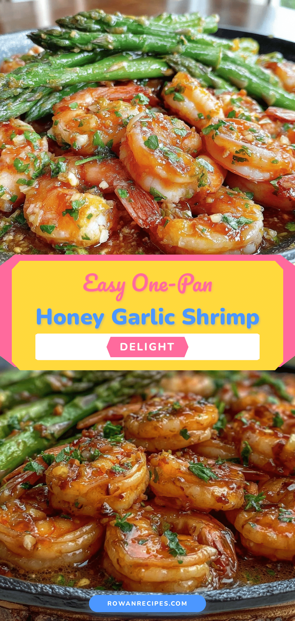 one-pan honey garlic shrimp recipe