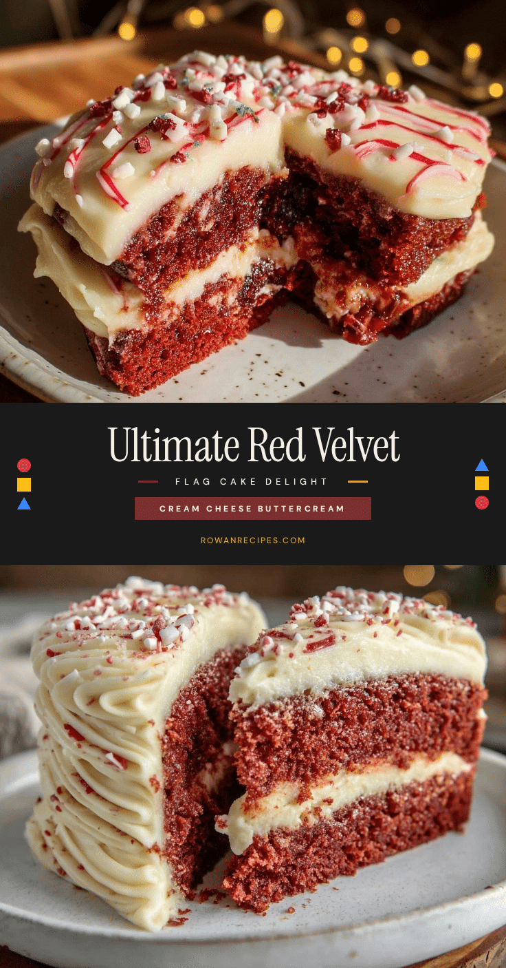 red velvet flag cake recipe