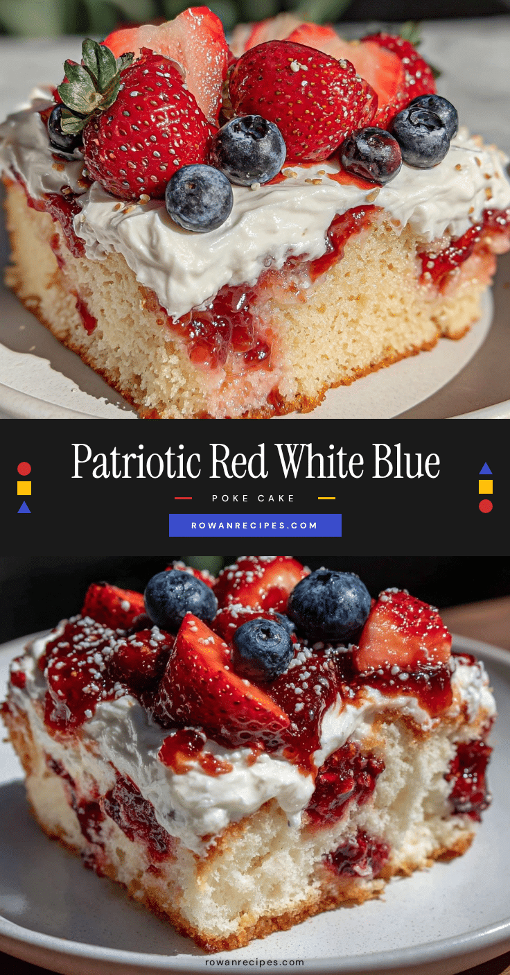 red white and blue poke cake recipe