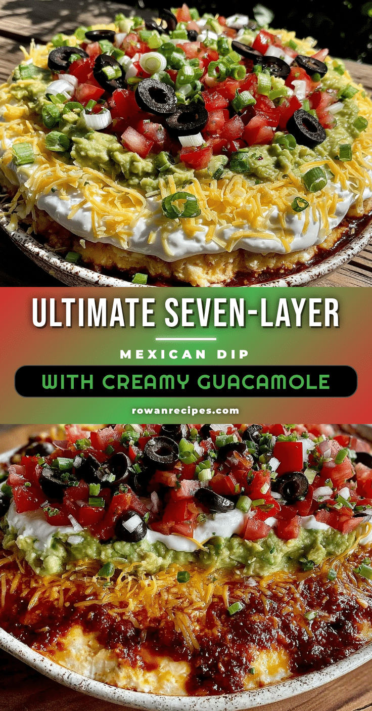 seven-layer Mexican dip recipe