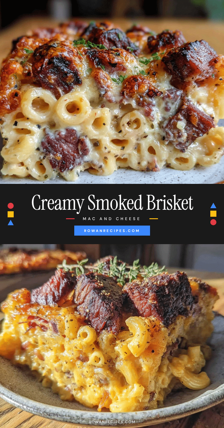 smoked brisket mac and cheese casserole recipe
