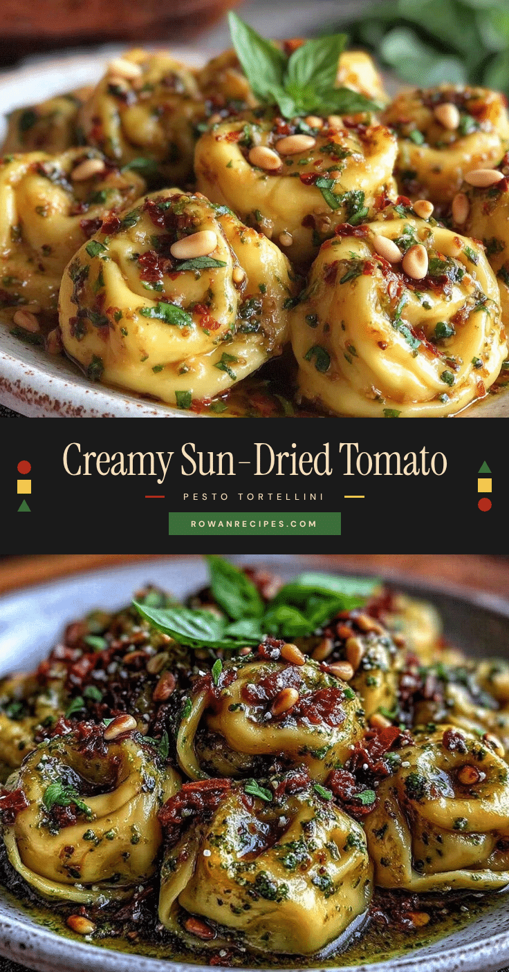 sun-dried tomato pesto tortellini recipe