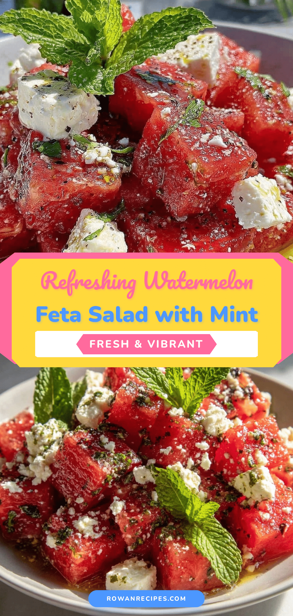 watermelon feta salad recipe