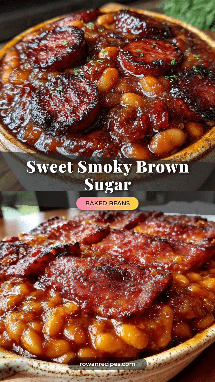 brown sugar baked beans with smoked sausage recipe