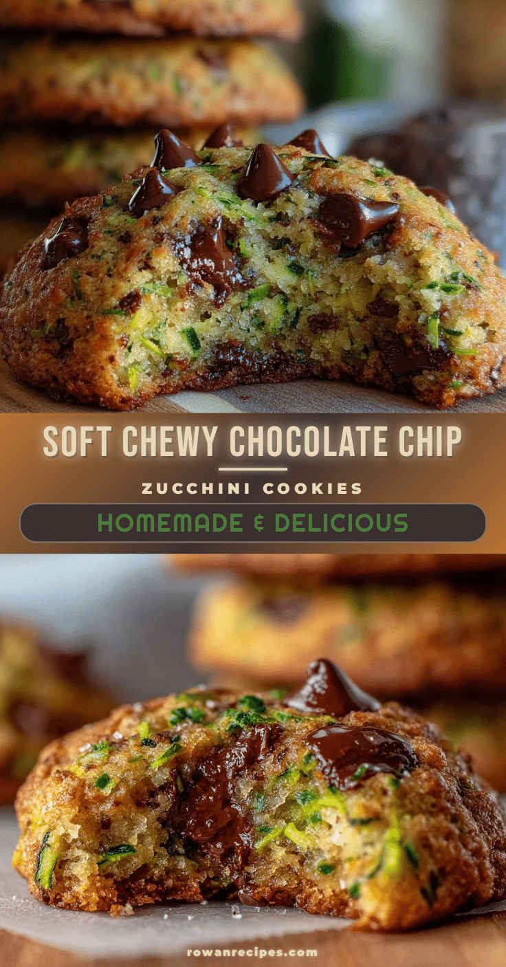 chocolate chip zucchini cookies recipe