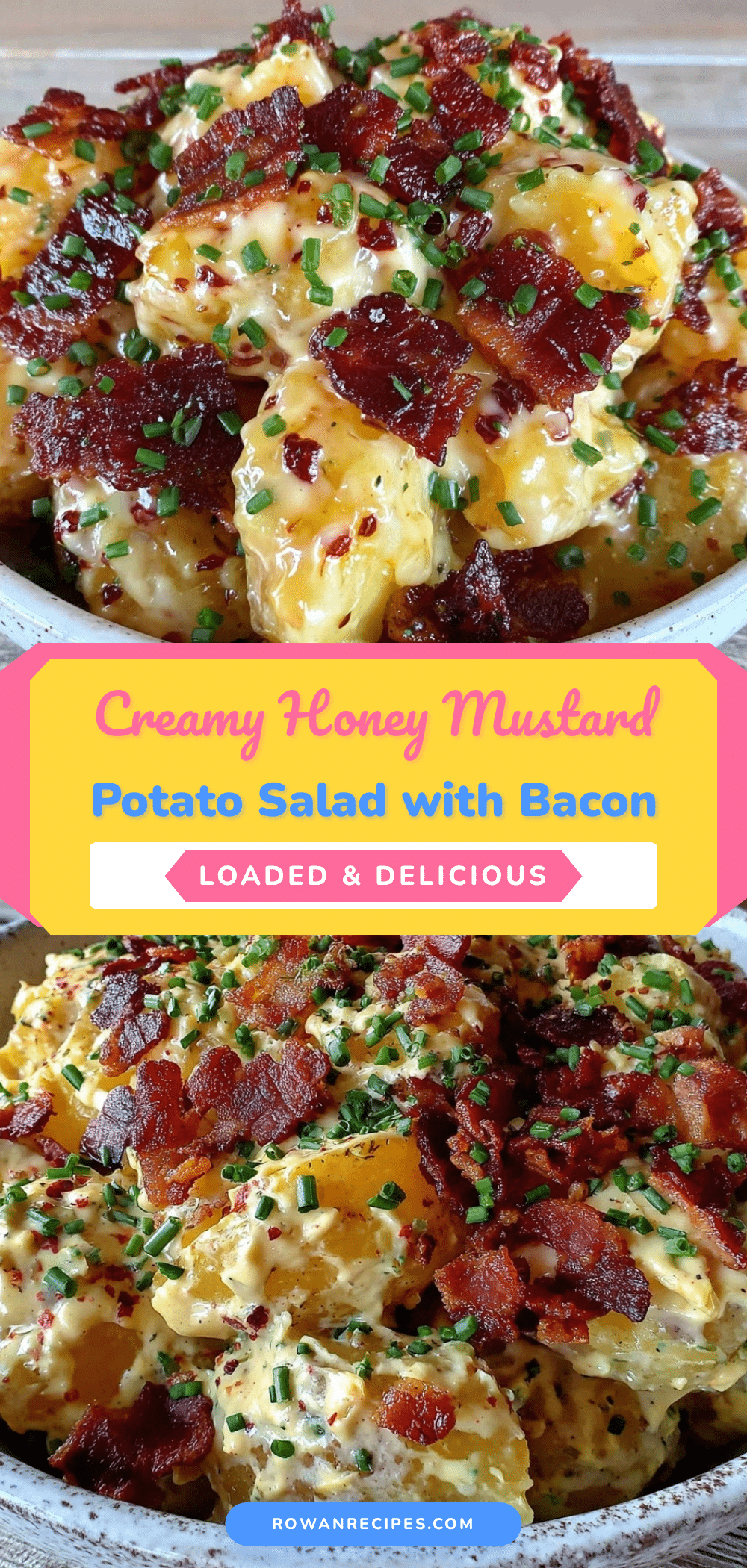creamy honey mustard potato salad recipe