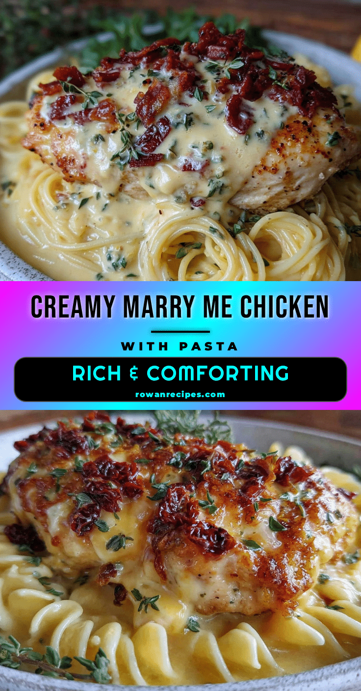 creamy marry me chicken recipe