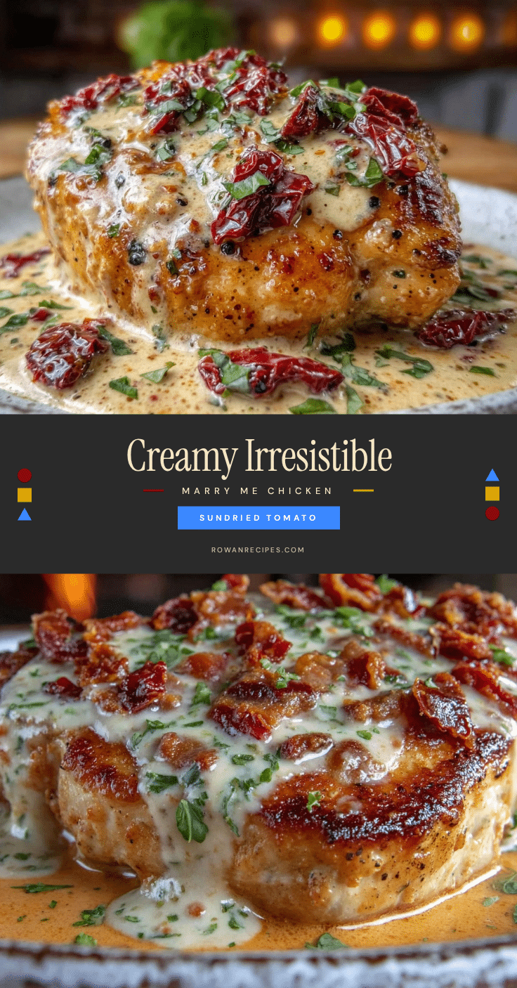 creamy marry me chicken recipe
