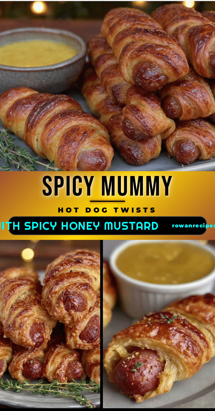 crispy mummy hot dog pastry twists recipe