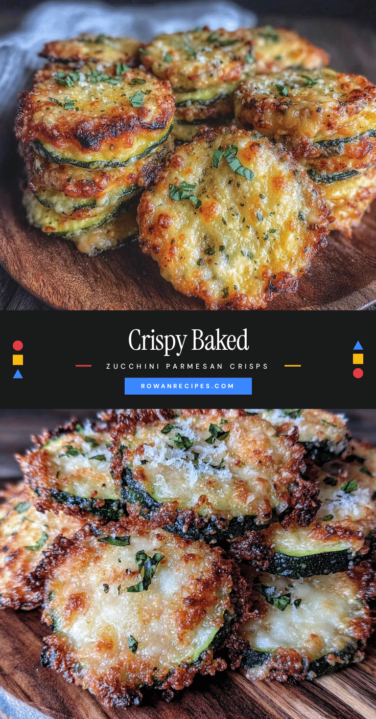 crispy zucchini parmesan crisps recipe