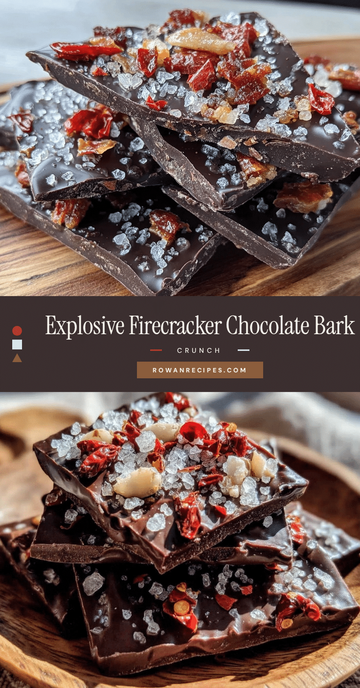 explosive firecracker chocolate bark recipe
