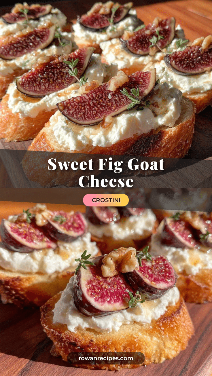 fig and goat cheese crostini recipe