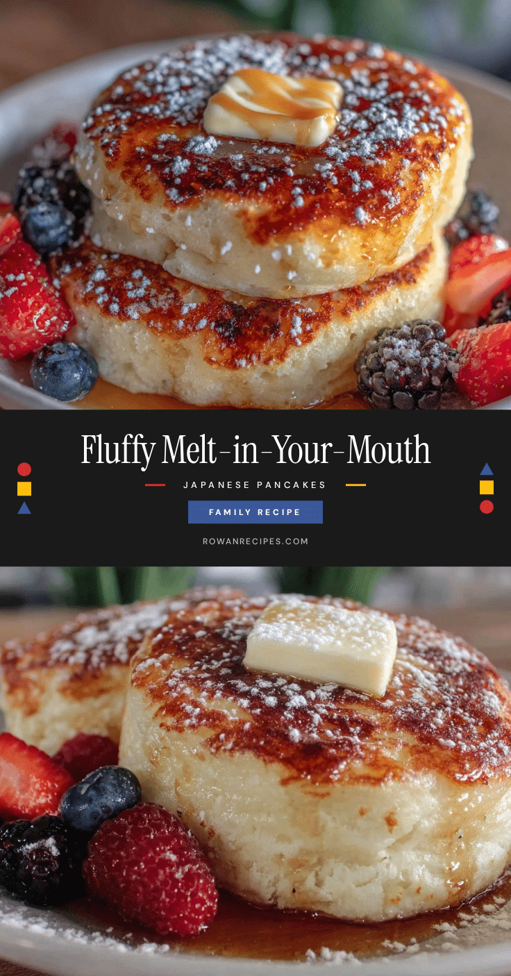 fluffy Japanese pancakes recipe recipe