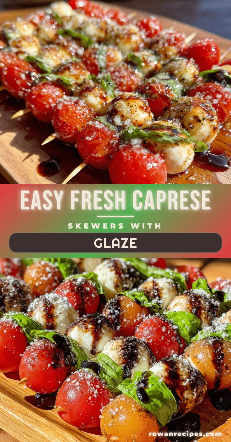 Fresh Caprese Skewers recipe