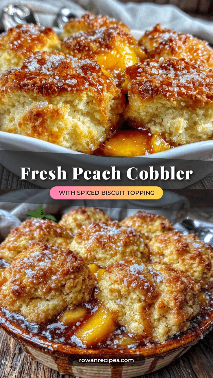 fresh peach cobbler recipe