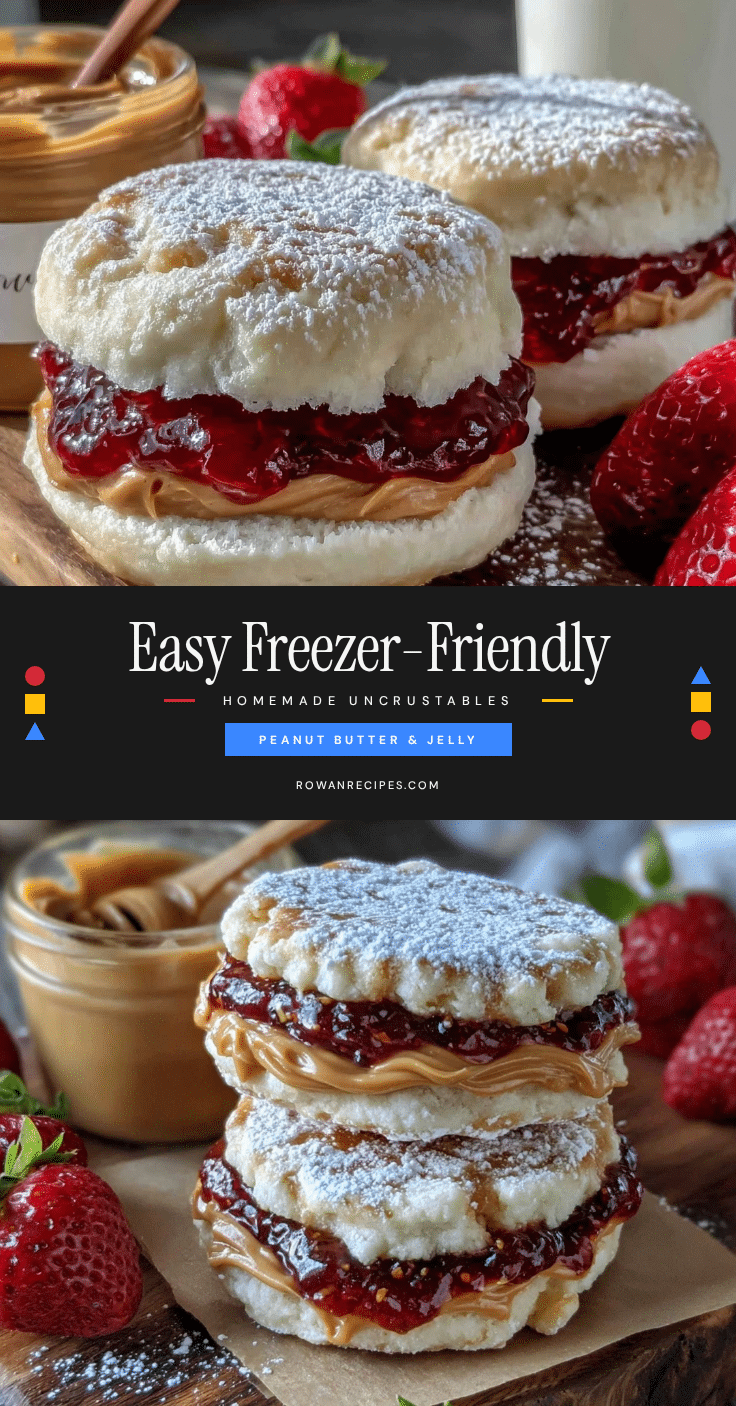 homemade freezer-friendly uncrustables recipe recipe