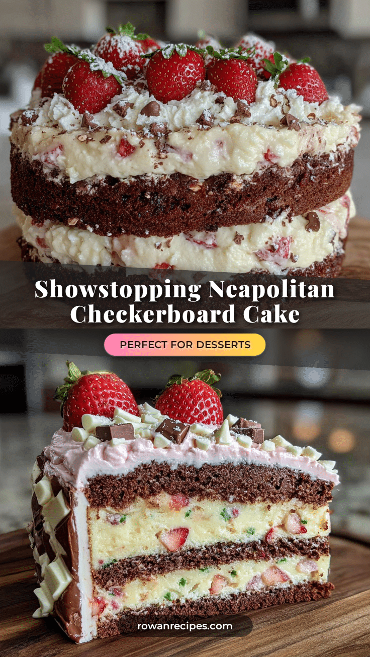 neapolitan checkerboard cake recipe
