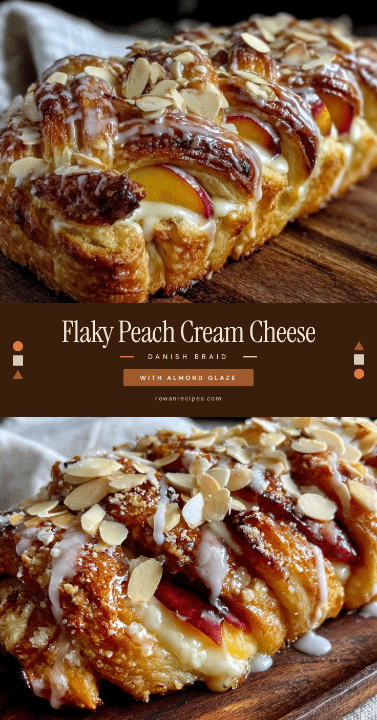 peach cream cheese danish braid recipe