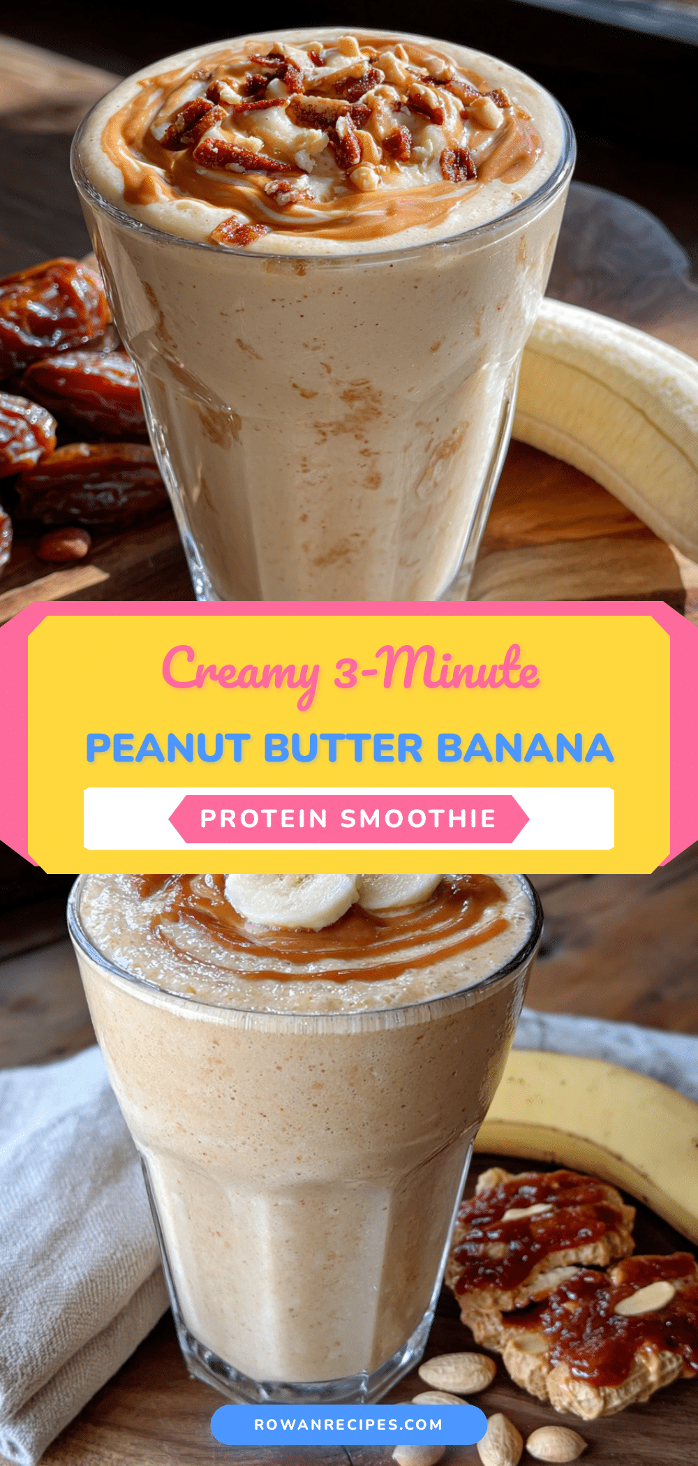 peanut butter banana protein smoothie recipe