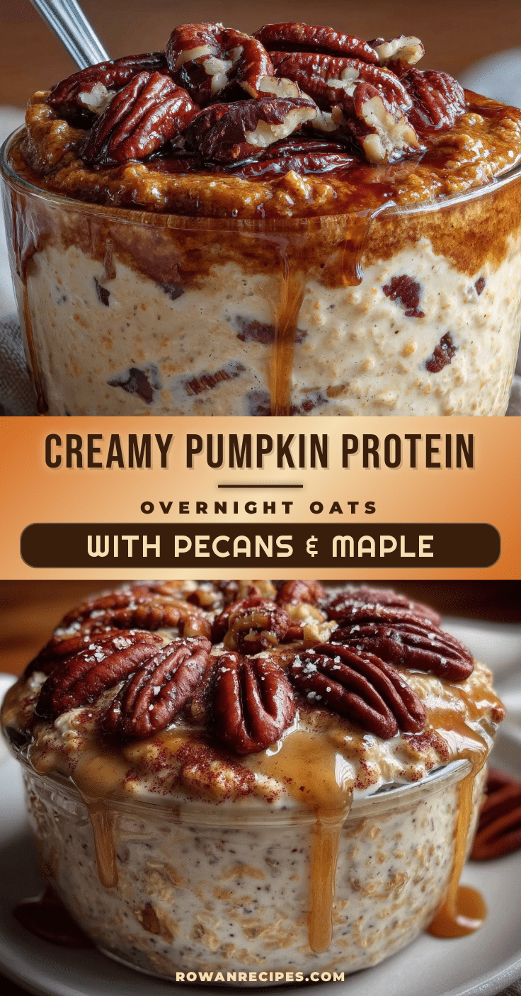 pumpkin protein overnight oats recipe