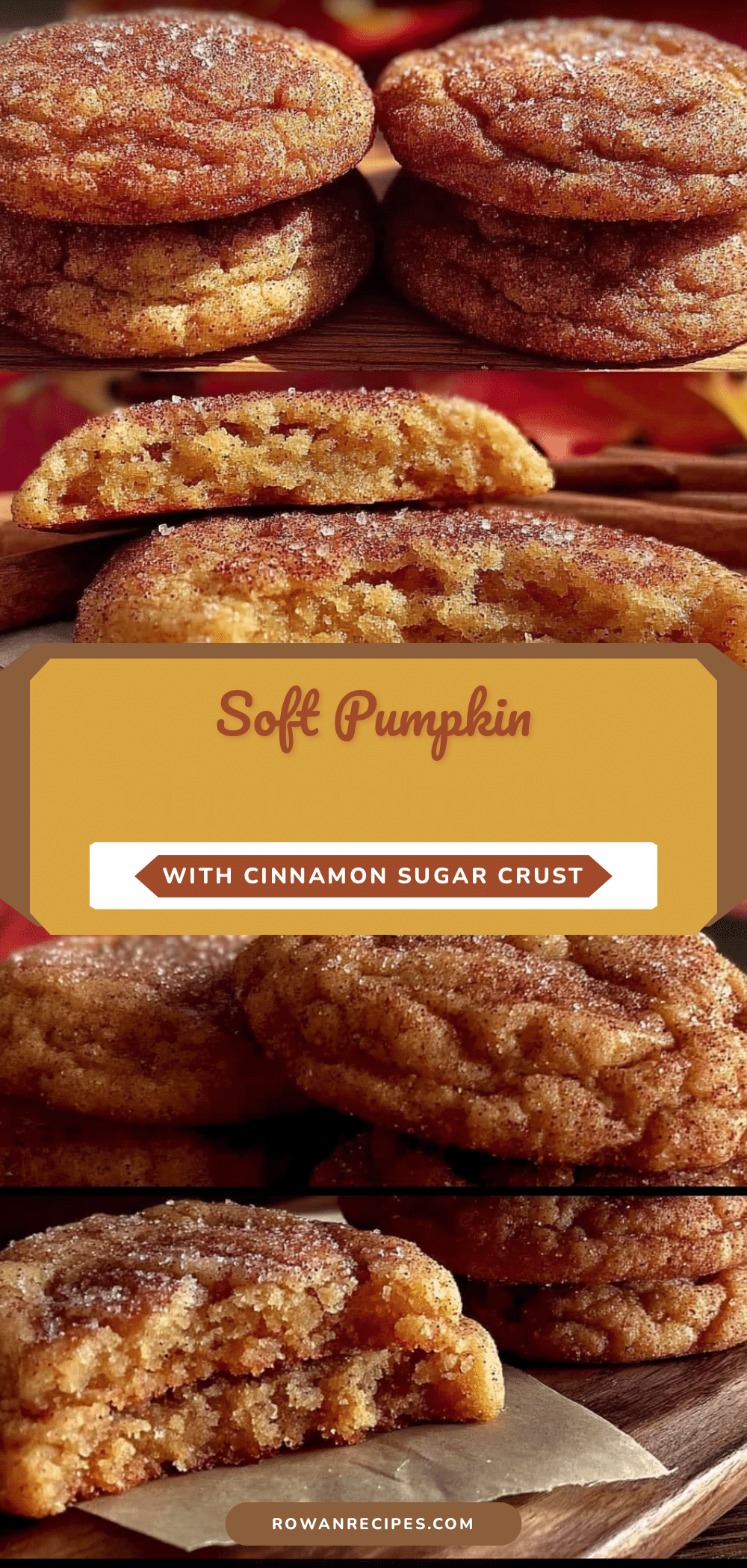 pumpkin snickerdoodle cookies recipe
