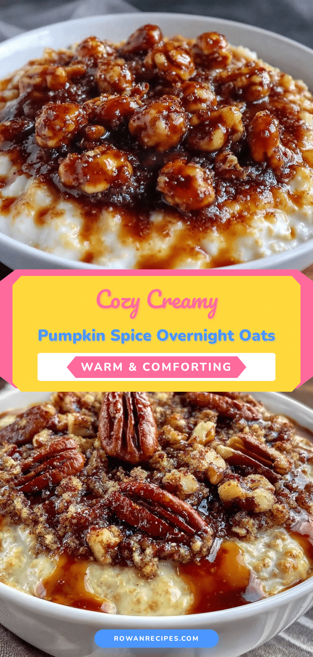 pumpkin spice overnight oats recipe