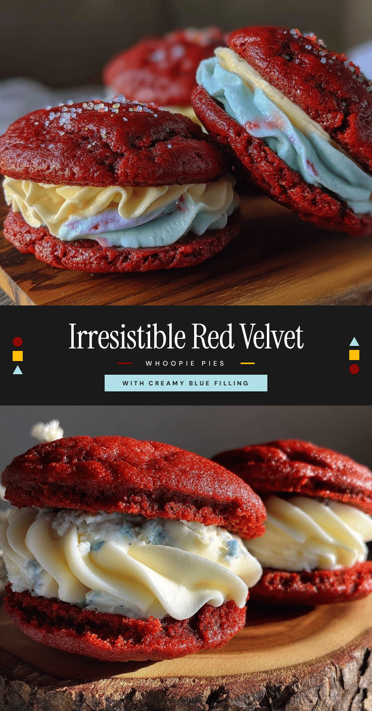 red velvet whoopie pies recipe
