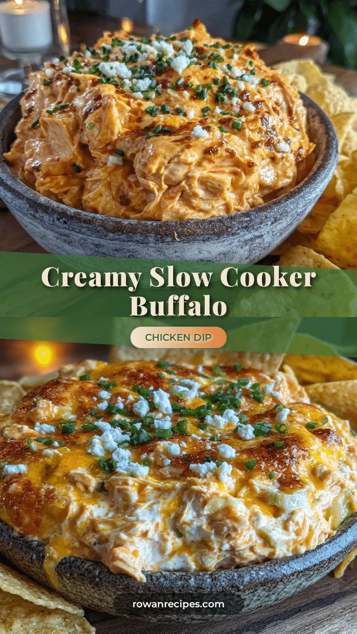 slow cooker buffalo chicken dip recipe