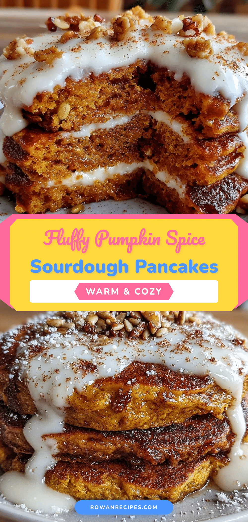 sourdough discard pumpkin spice pancakes recipe