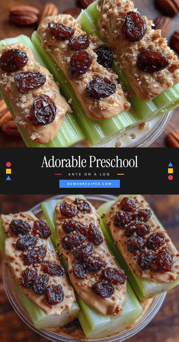 ants on a log snack cups recipe