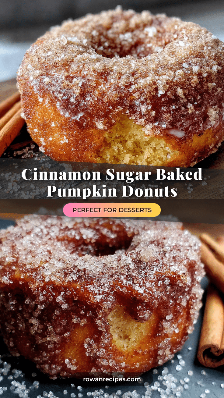 cozy cinnamon sugar baked pumpkin donuts recipe