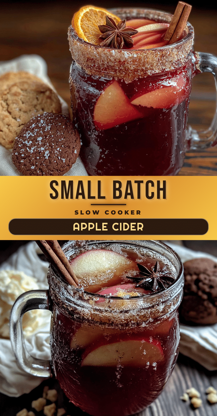 cozy slow cooker apple cider for two recipe