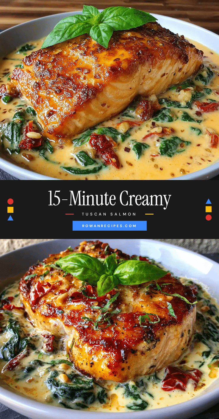 creamy tuscan salmon recipe