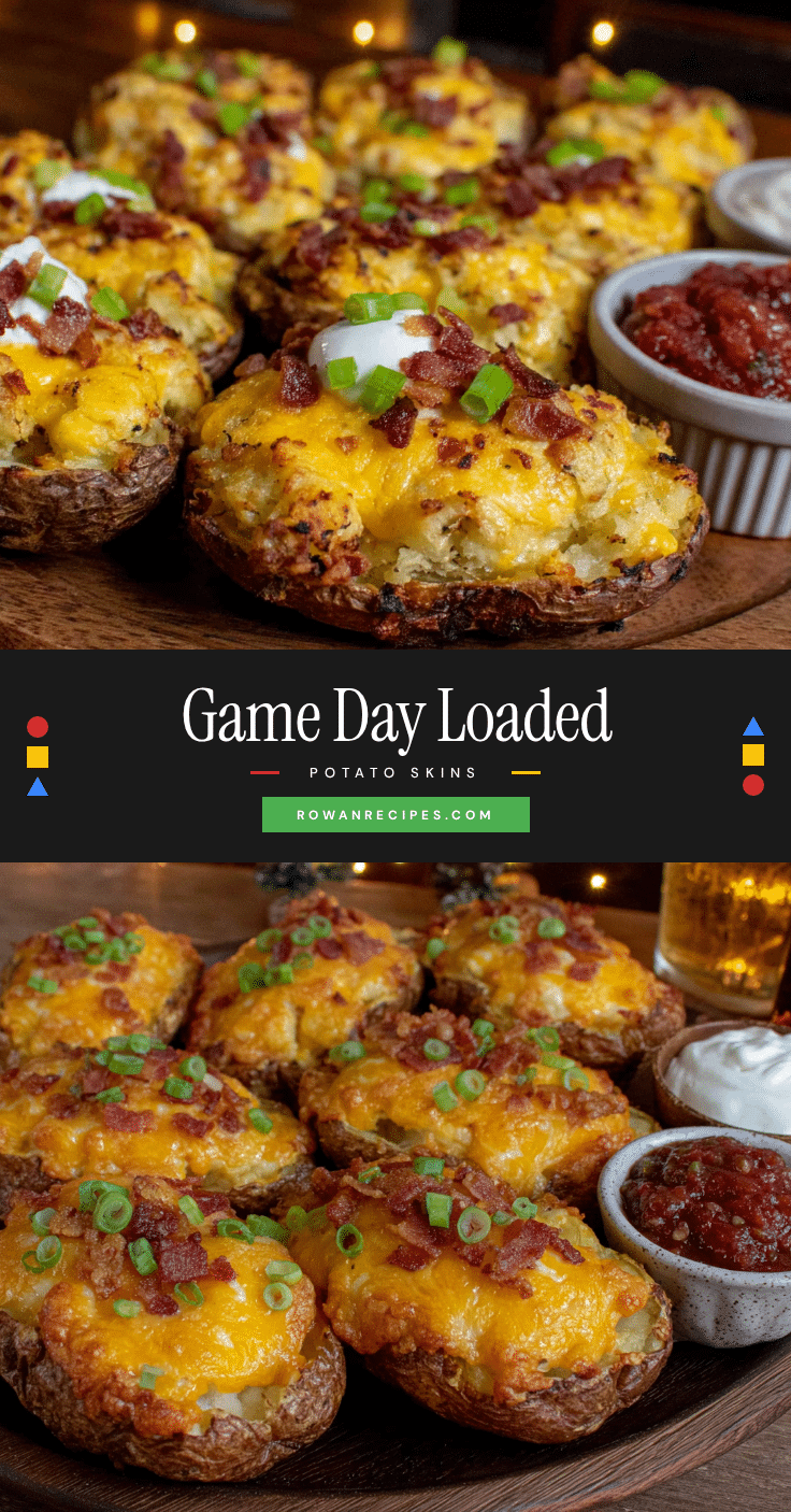 crispy loaded baked potato skins recipe